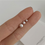 Thumbnail: 14K SOLID GOLD SWAROVSKI PEARL PIERCING; 3mm,4mm,5mm