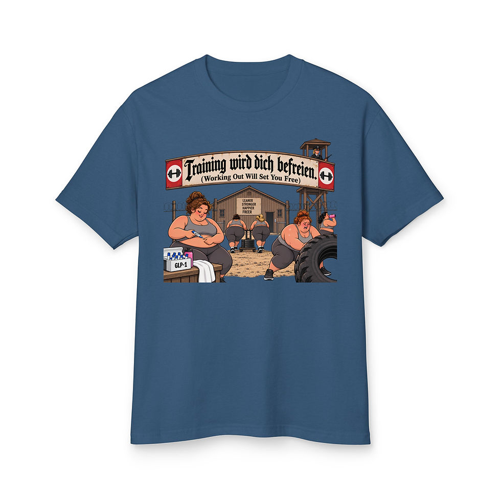 Thumbnail: "Working Out Will Set You Free" GLP-1 Shirt