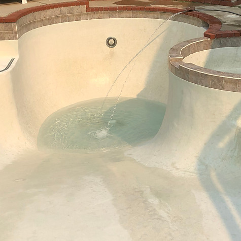 Pool After Acid Wash