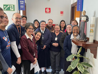 Centro Administrativo recebe Imagem e Relíquia do Beato Padre Luís Caburlotto.