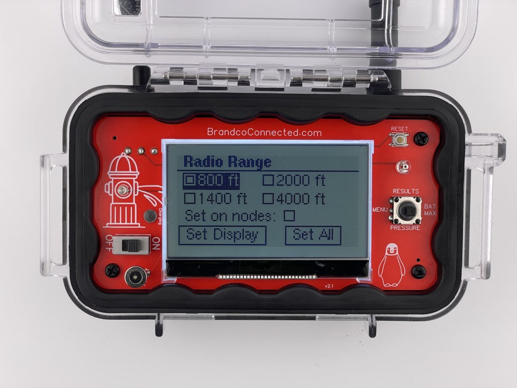 Changing Radio Range