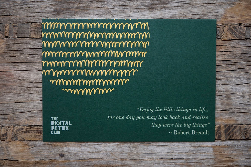 Thumbnail: Digital Detox Club Postcard pack