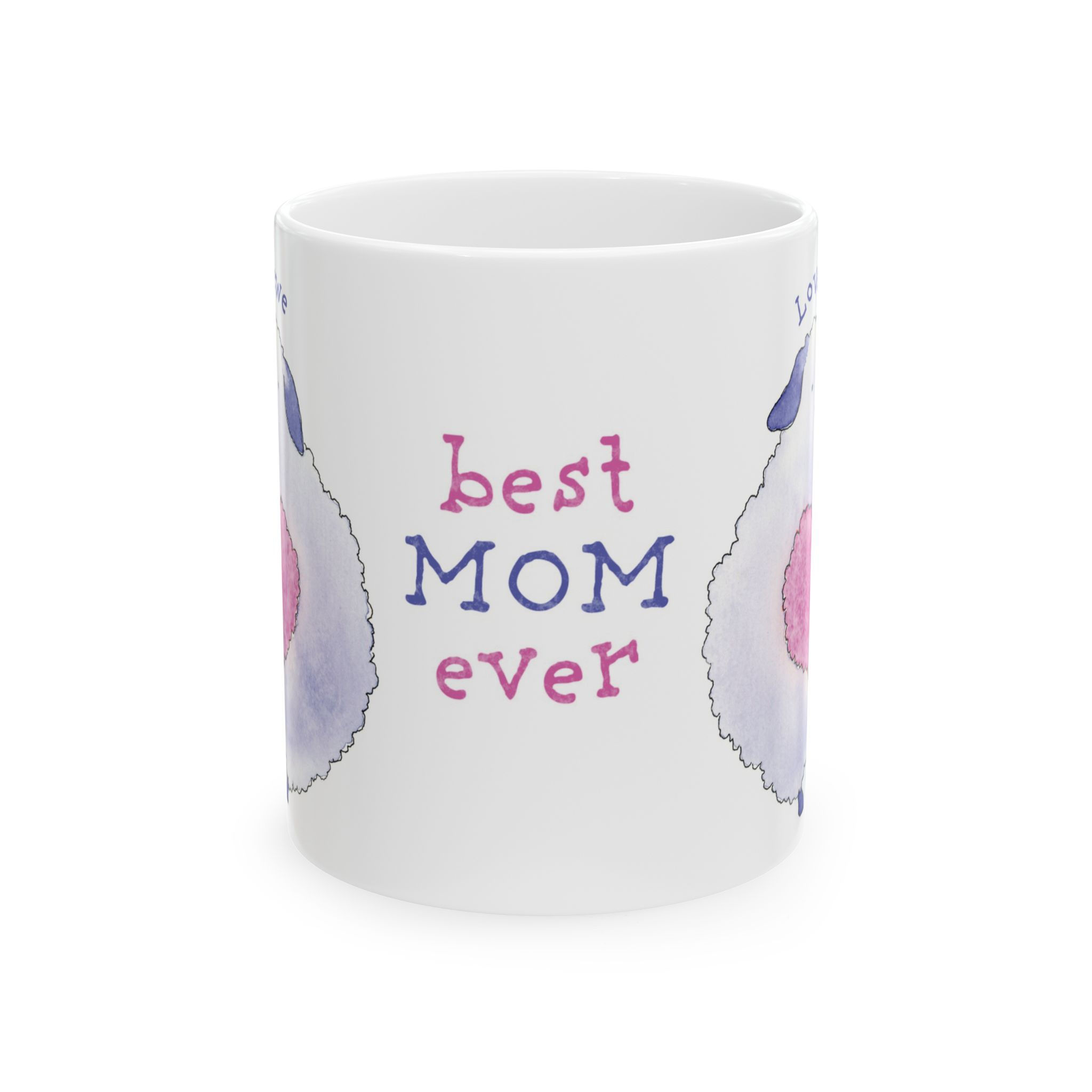 "Love Ewe Mom" Mug 11 oz. 