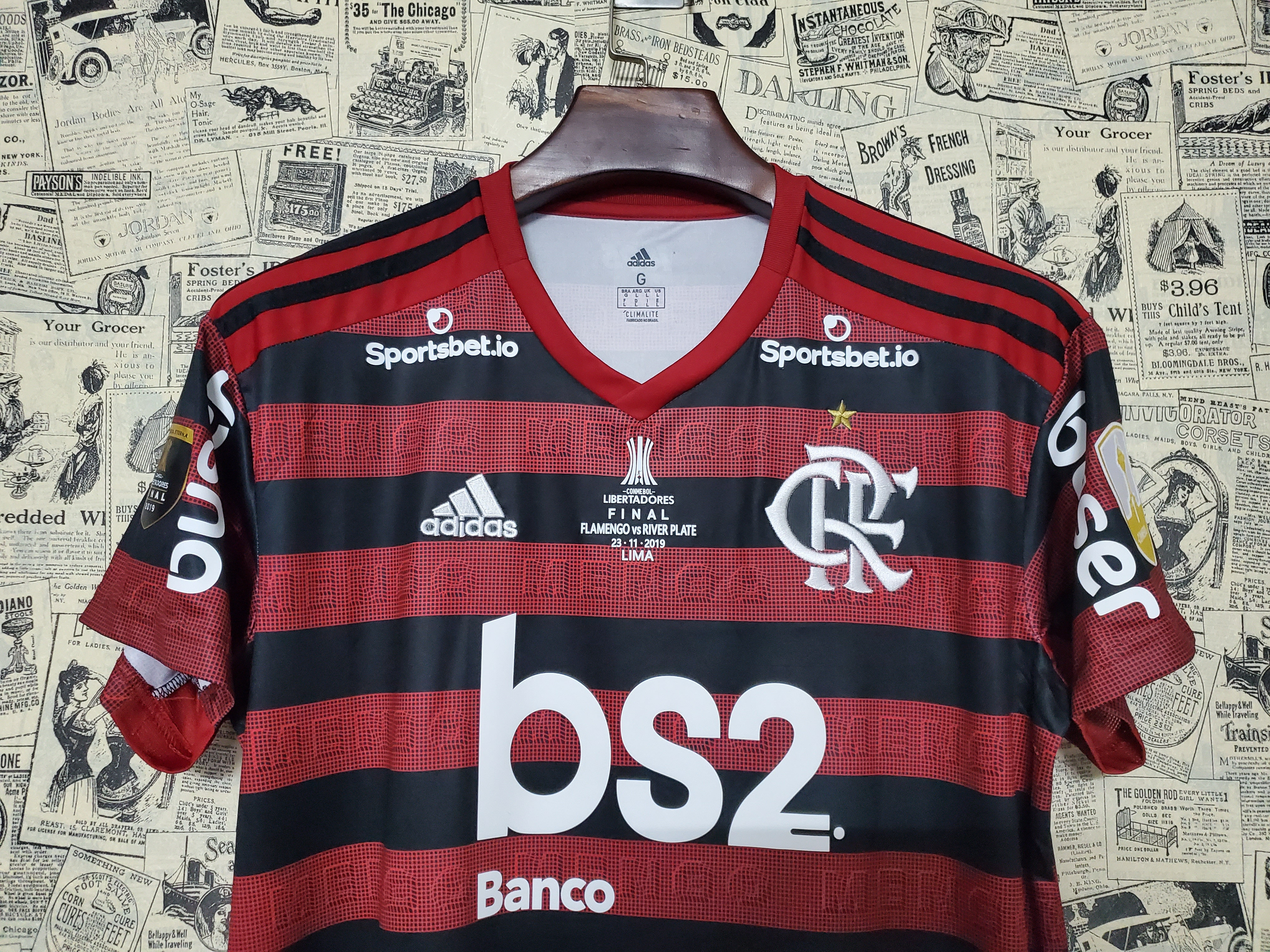 camisa do flamengo 2019 com patch