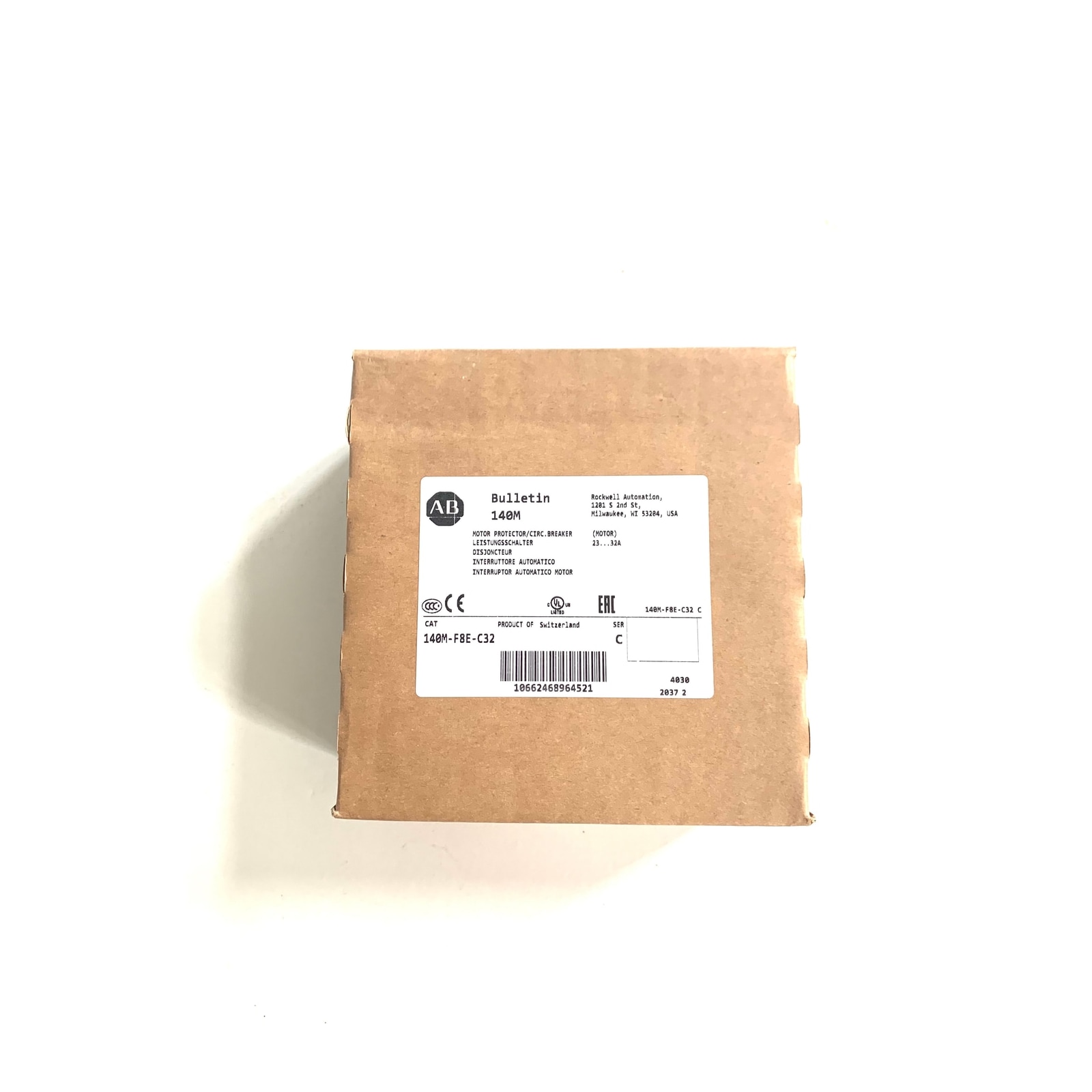 0323073 Allen Bradley Allen Bradley 140M-F8E-C32 Overload | FMB / Union / Realstar 0323073 primary product photo for dry cleaning machine service