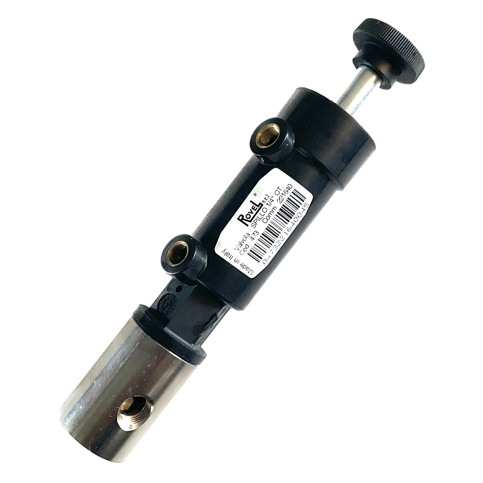 0901084 1/4 in Valve Complete Water Discharge | FMB / Union / Realstar 0901084 primary product photo for dry cleaning machine service