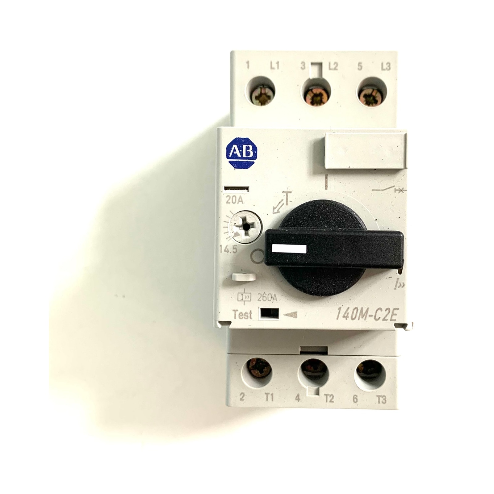0323070 Allen Bradley Motor Breaker, AB 140M-C2E-C20 | FMB / Union / Realstar 0323070 primary product photo for dry cleaning machine service