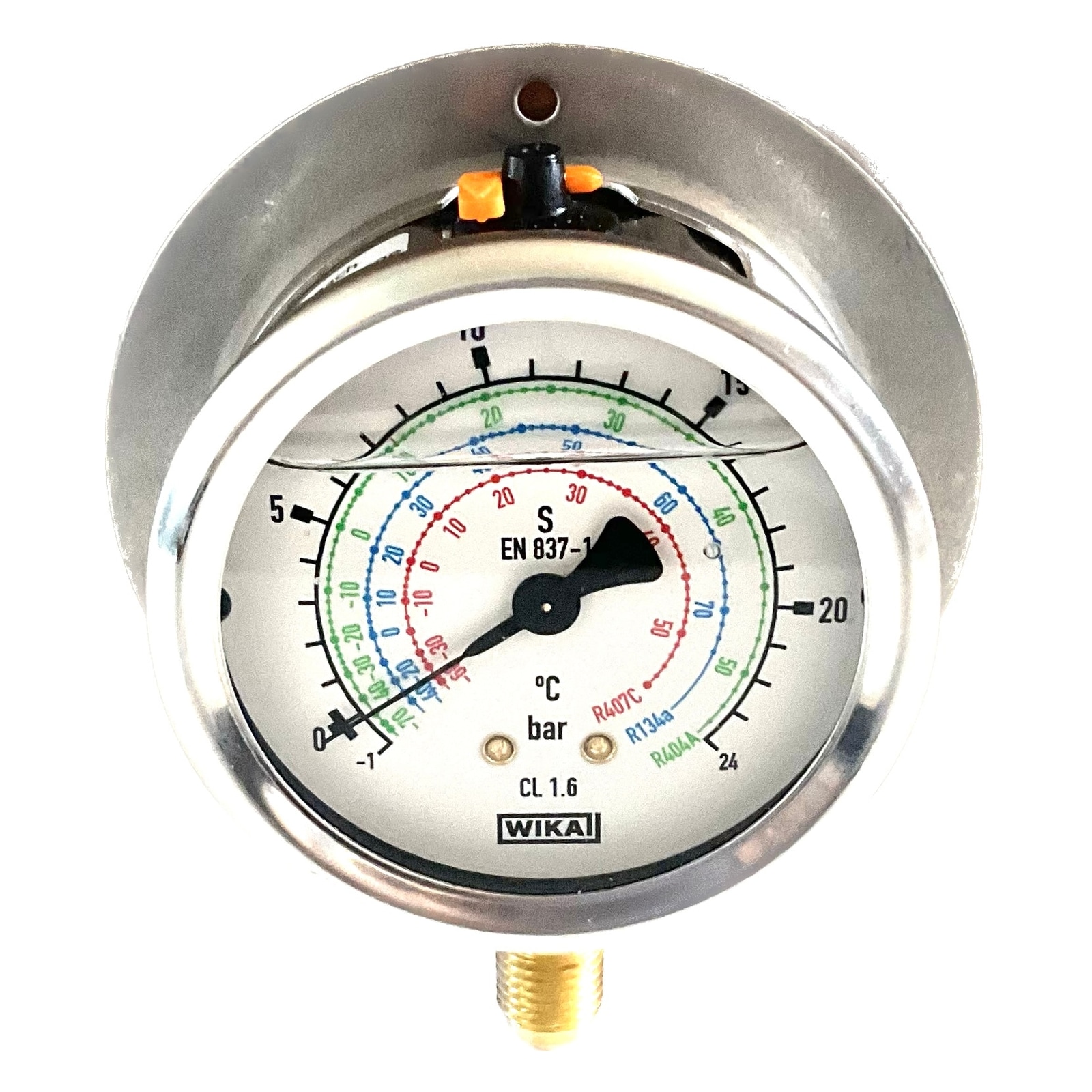 0804045 Low Pressure Side HVAC Refrigeration Gauge | FMB / Union / Realstar 0804045 primary product photo for dry cleaning machine service