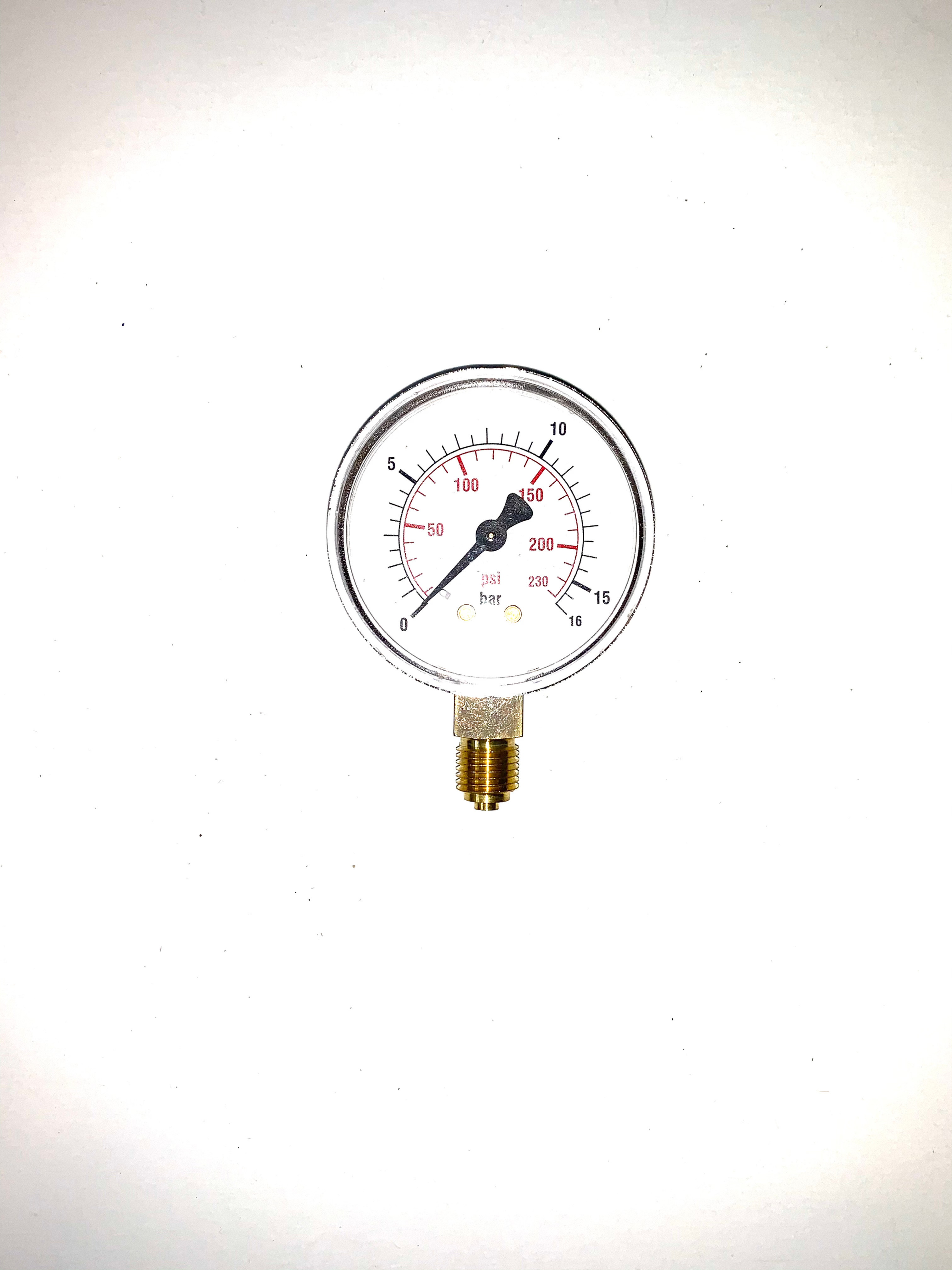 Gauge for Nitrogen Meter 1/4" Dry Cleaning Part 0804012 / Old A1711