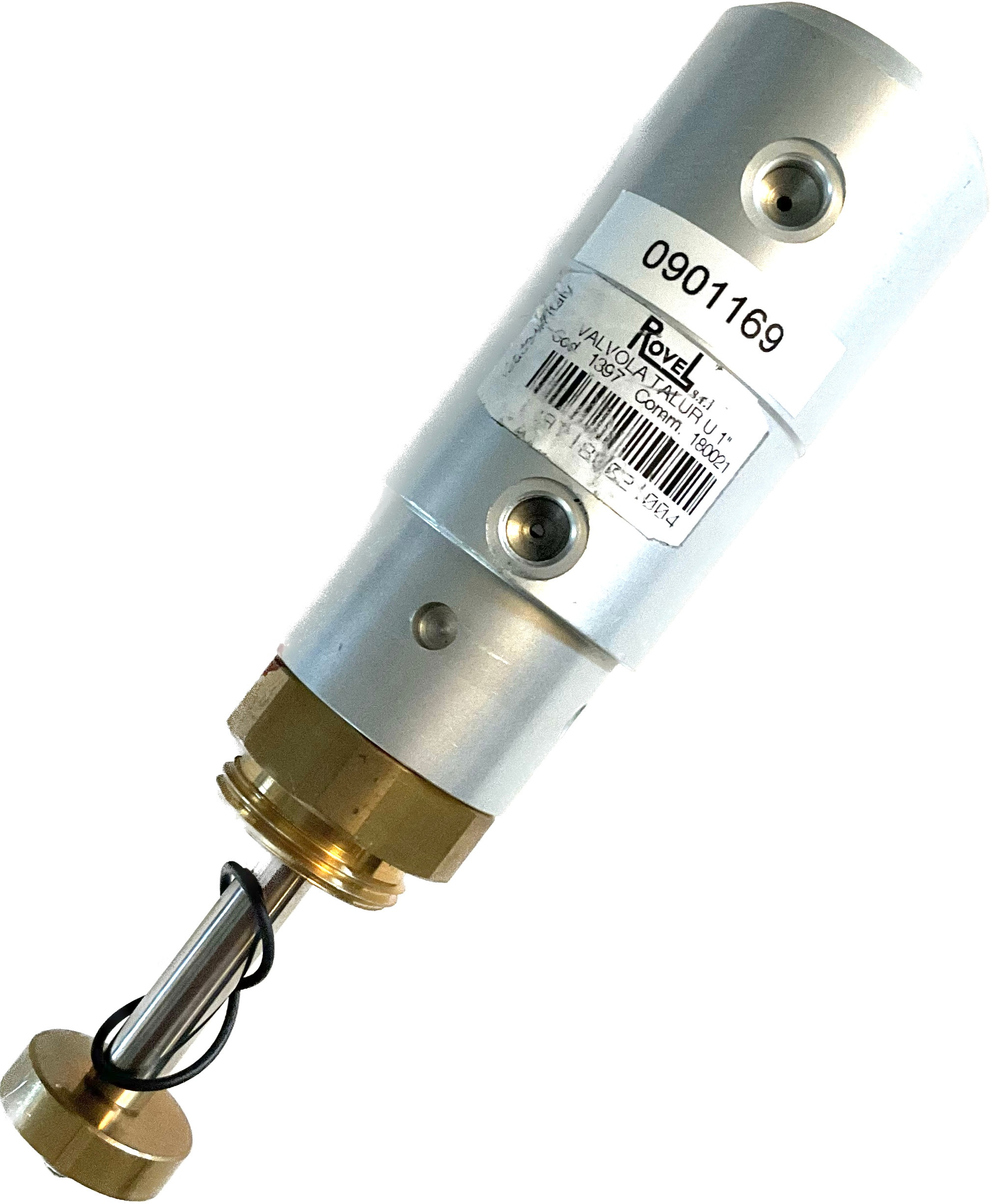 1 in NC Aluminum HT Valve - PN 0901169