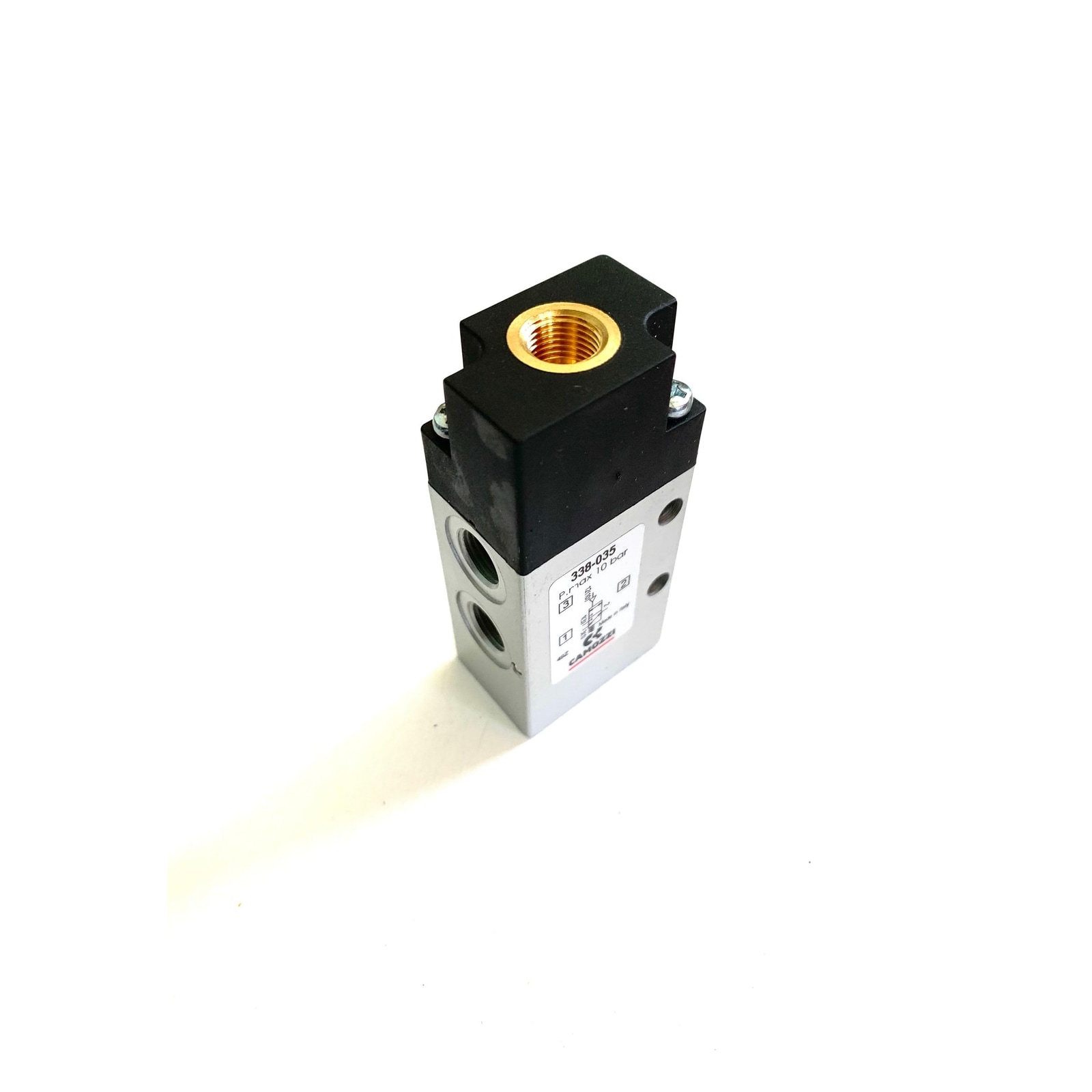 0402001 3-Way Valve Shuttle Type | FMB 0402001 / Union PU040201 / Realstar 0402001 primary product photo for dry cleaning machine service