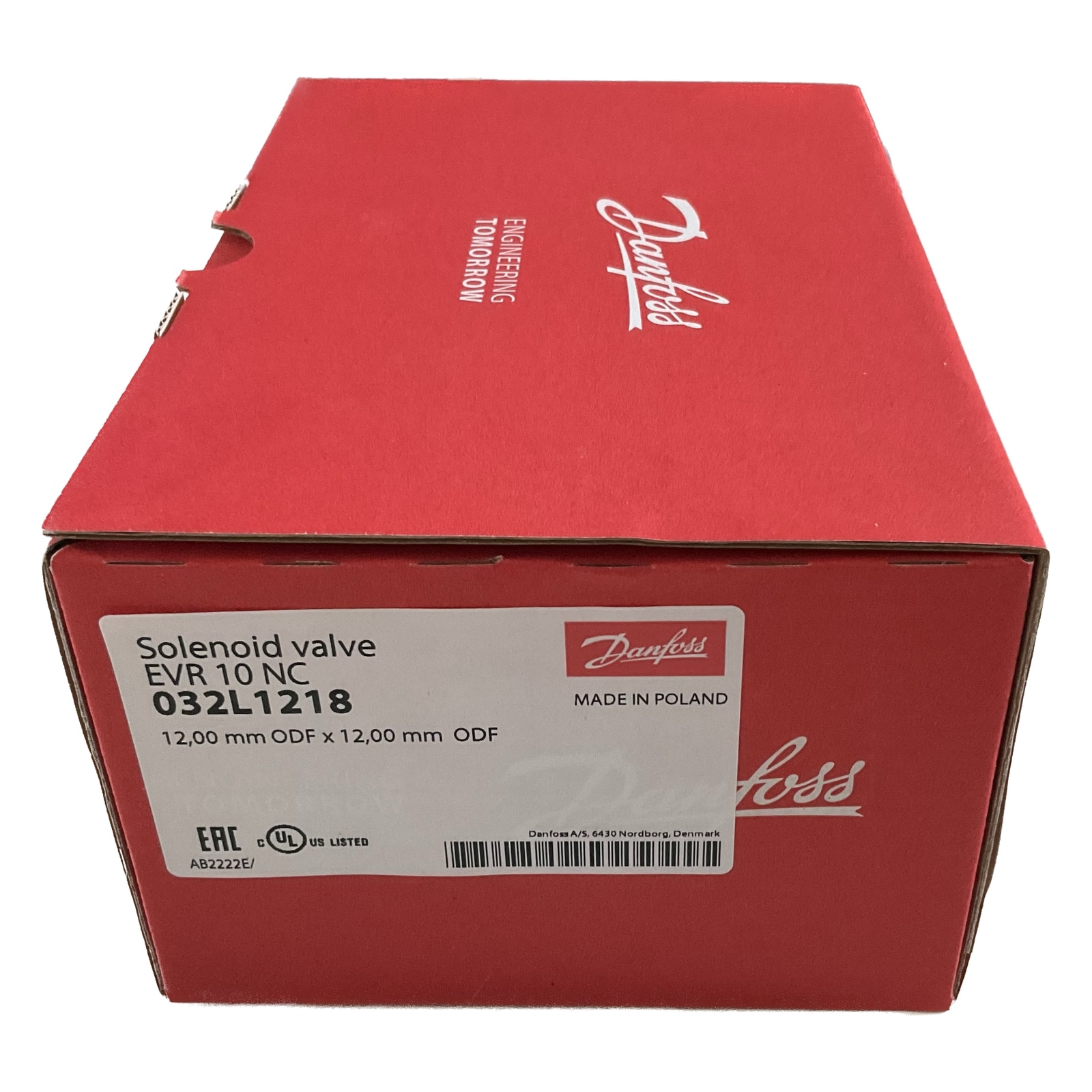 0910025 Danfoss Solenoid Valve, Danfoss EVR 10 | FMB / Union / Realstar 0910025 primary product photo for dry cleaning machine service