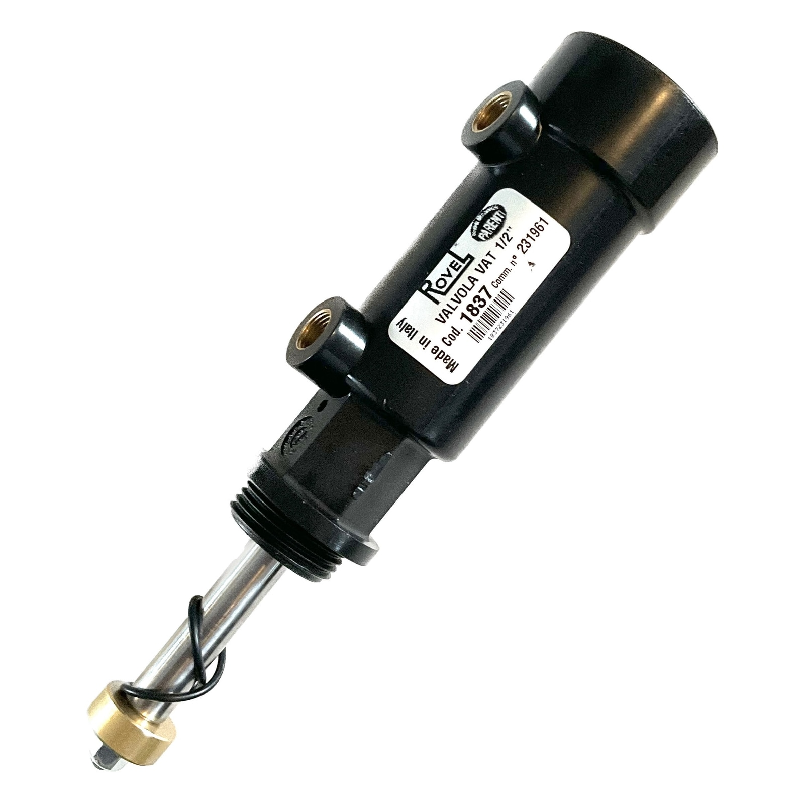 0901051 1/2 in Nylon Valve NC | FMB / Union / Realstar 0901051 primary product photo for dry cleaning machine service