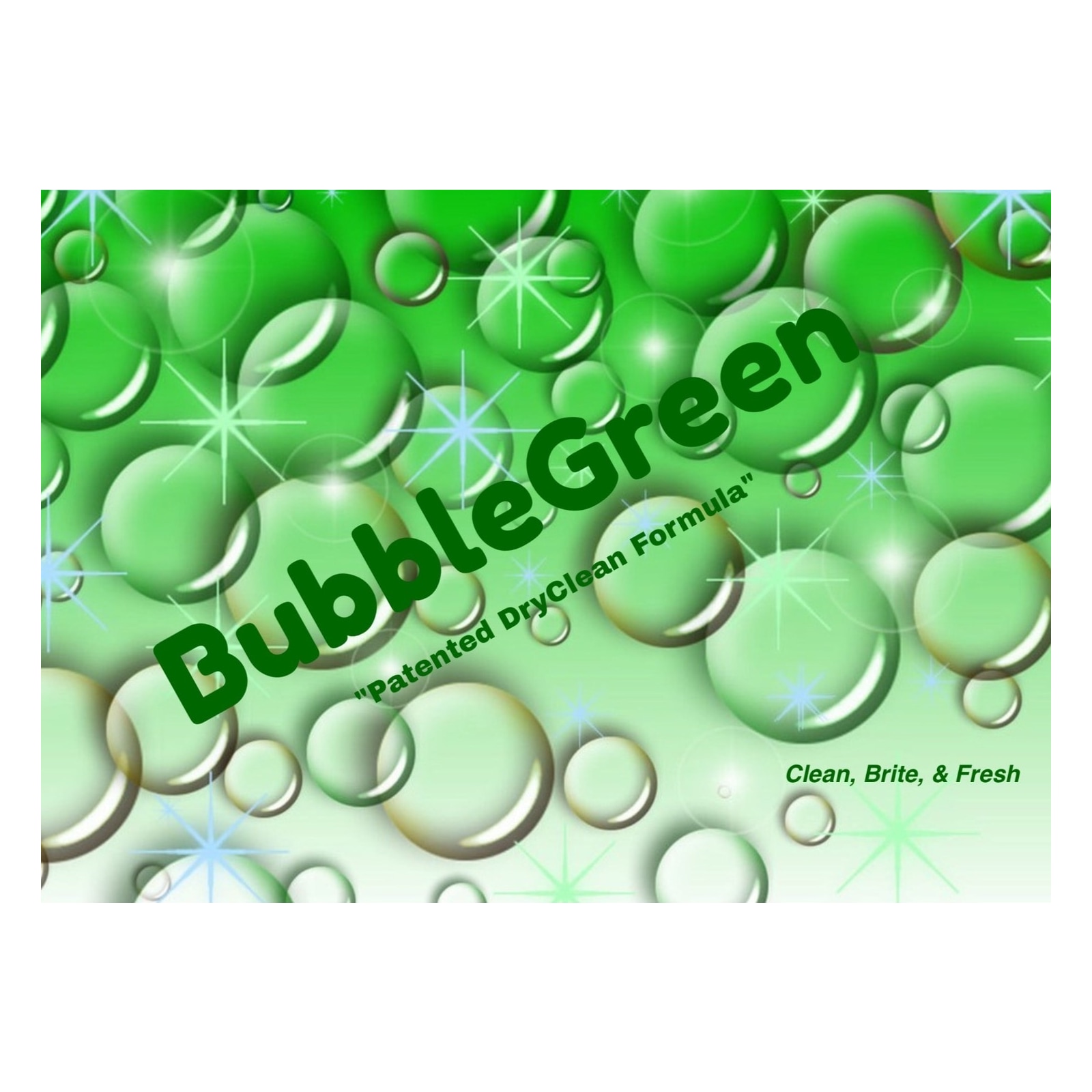 Bubblegreen Drycleaning Soap Subscription primary product photo for dry cleaning machine service