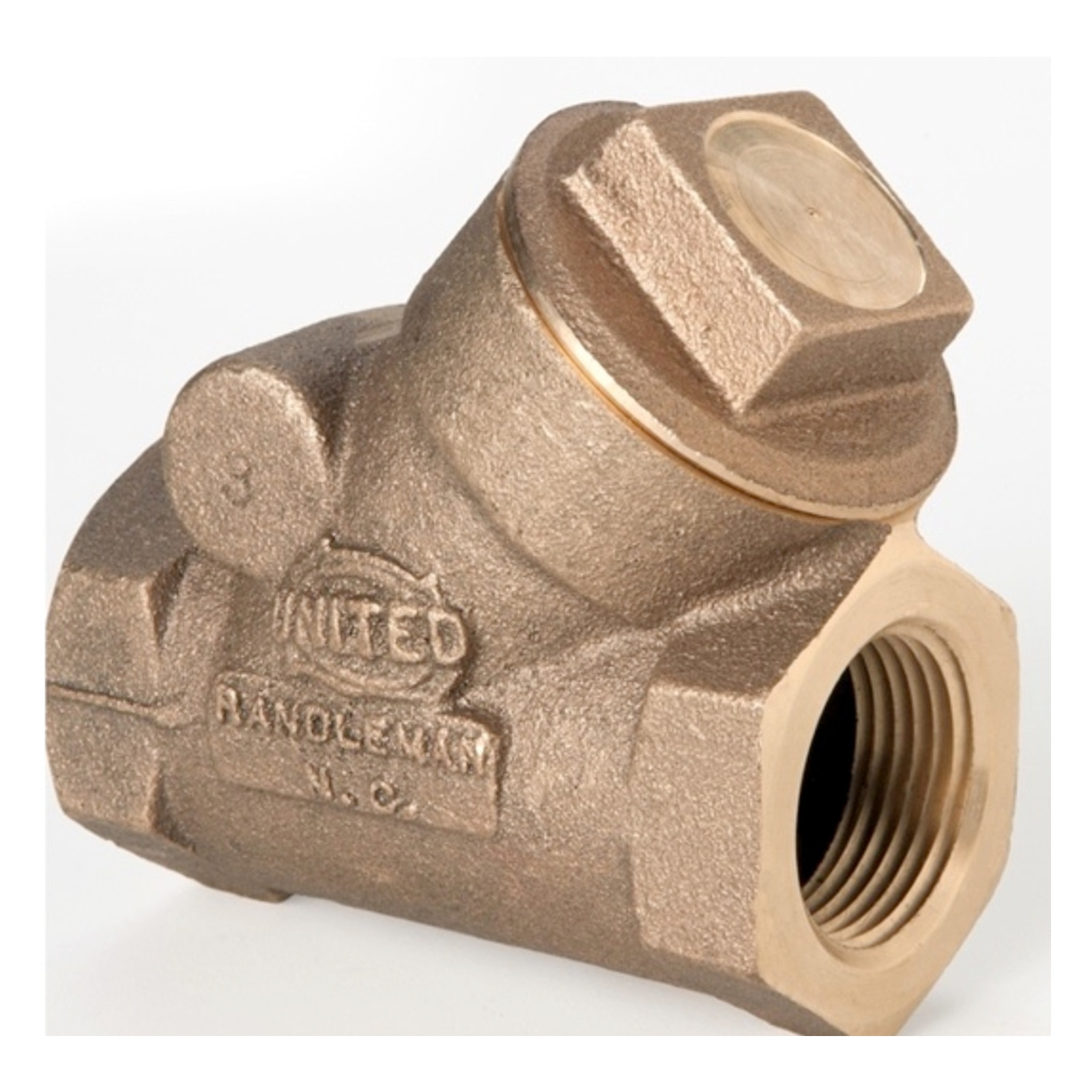 United Brass Model 62 1/2 in swing check valve primary product photo