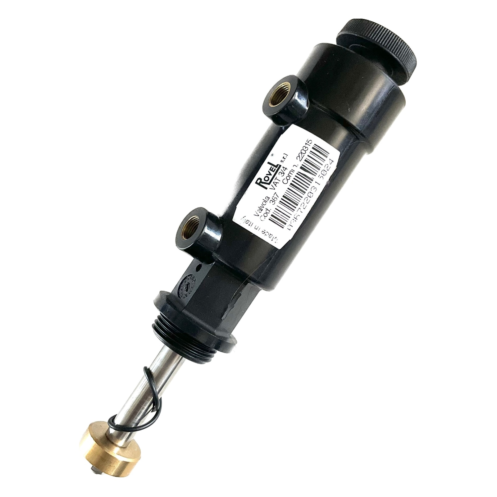 0901052 Nylon Valve, 3/4 in, NC | FMB PU090152 / Union PU090152 / Realstar 0901052 primary product photo for dry cleaning machine service