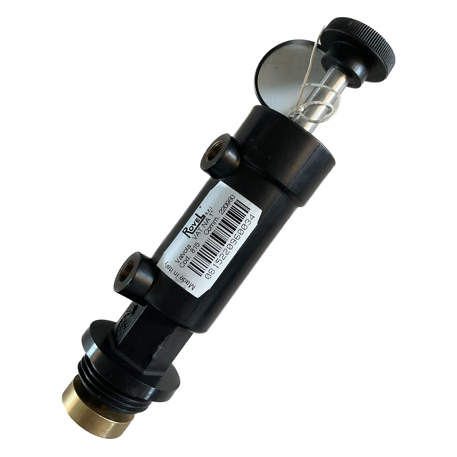 0901055 Nylon Air Valve, 1 in, NO | FMB 0901055 / Union PU090155 / Realstar 0901055 primary product photo for dry cleaning machine service