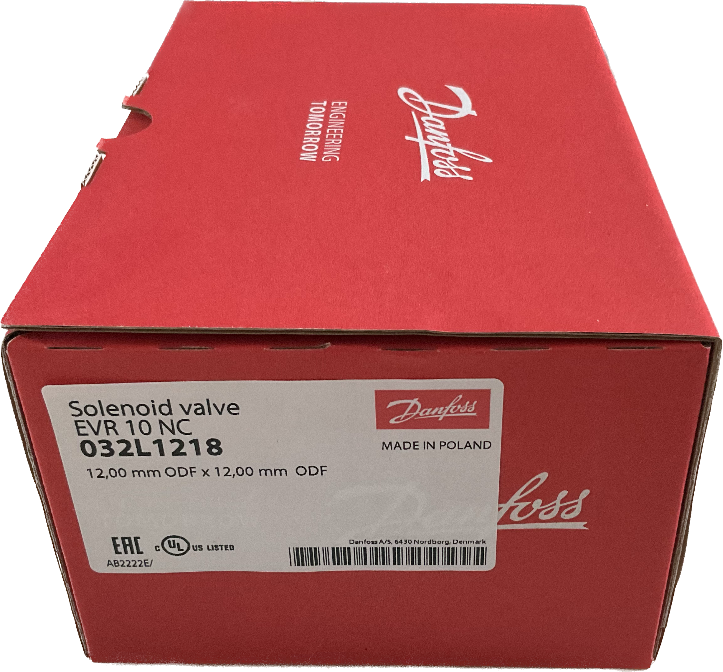 Solenoid Valve, Danfoss EVR 10 | FMB 0910025 / Union 0910025 / RS 0910025
