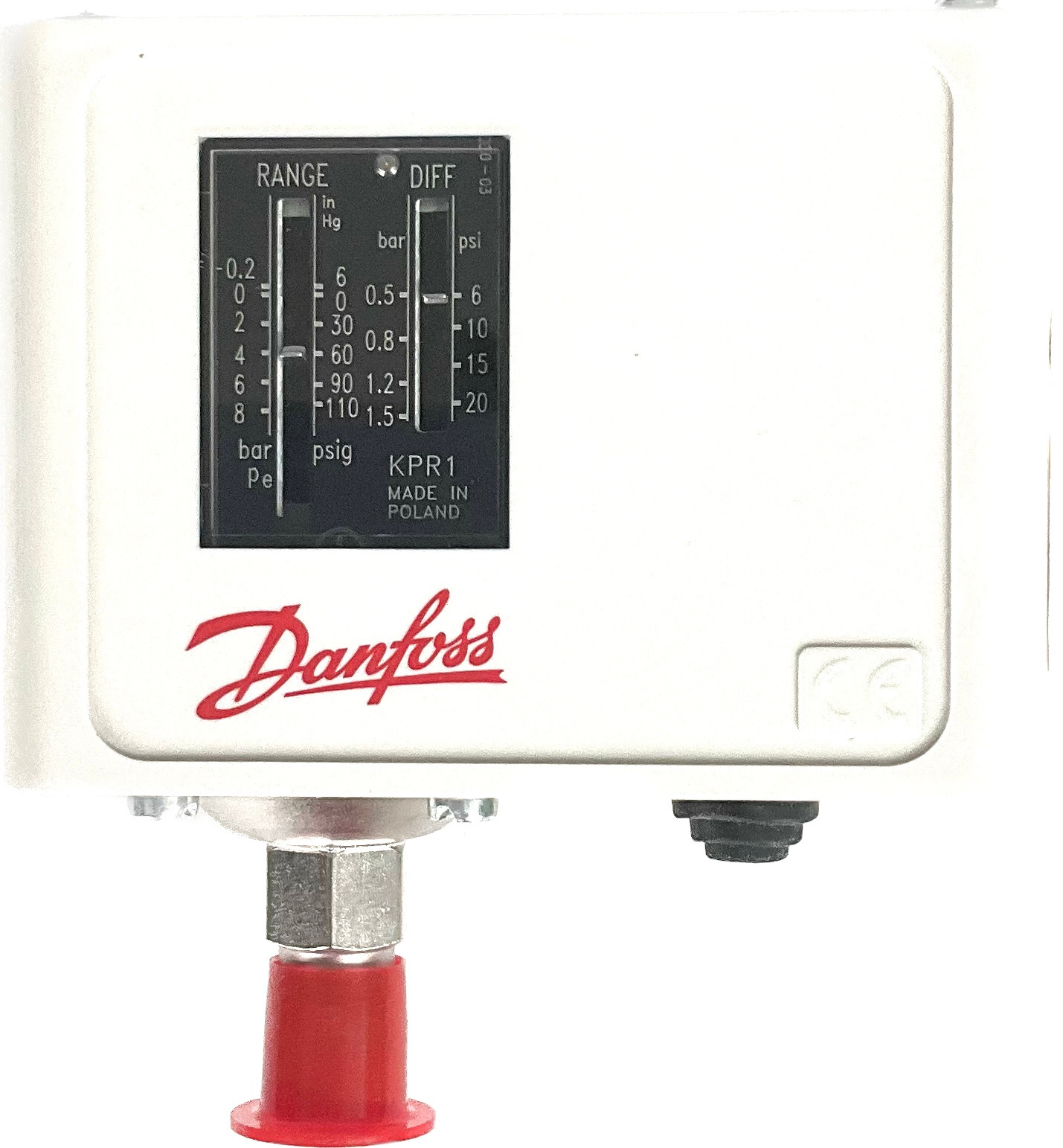 Pressure Switch, Danfoss KPR1 | FMB 0806009 / Union 0806009 / RS 0806009