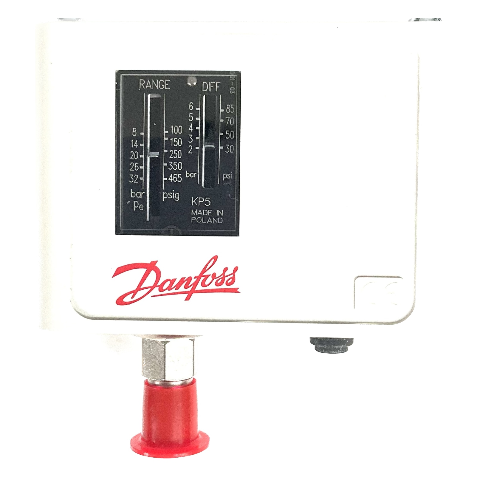 0806001 Danfoss Danfoss KP5 High Pressure Cut-Off Switch KP5 | FMB / Union / Realstar 0806001 primary product photo for dry cleaning machine service