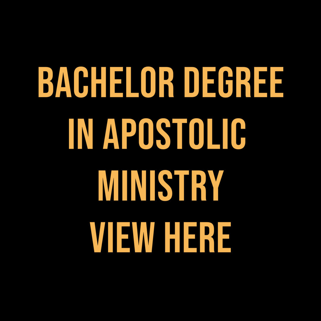 Bachelor Degree In Apostolic Ministry
