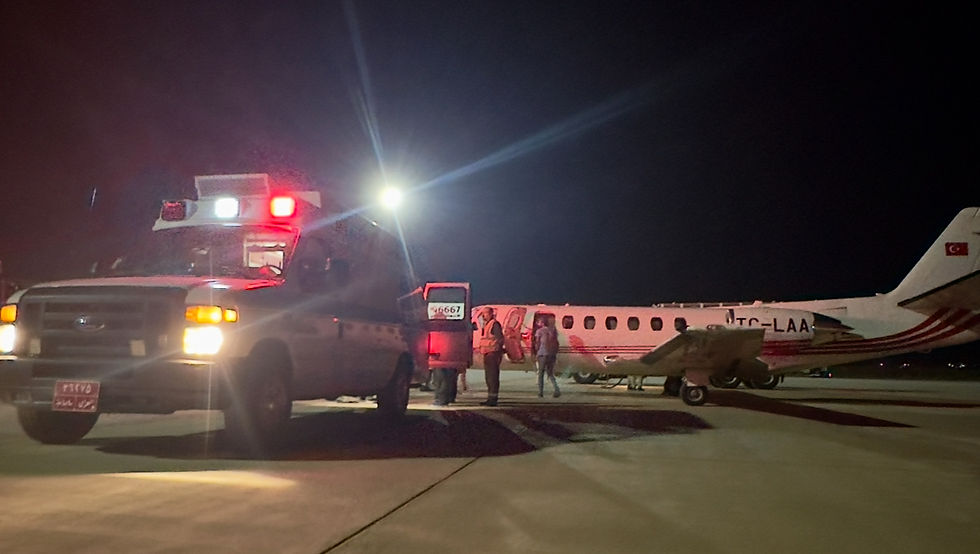 Bağdat’tan Süleymaniye’ye Yüksek Riskli Hasta Transferi