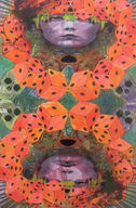 Fata #3 - 32 x 22 inches, paint, paper on wood 2022.jpeg