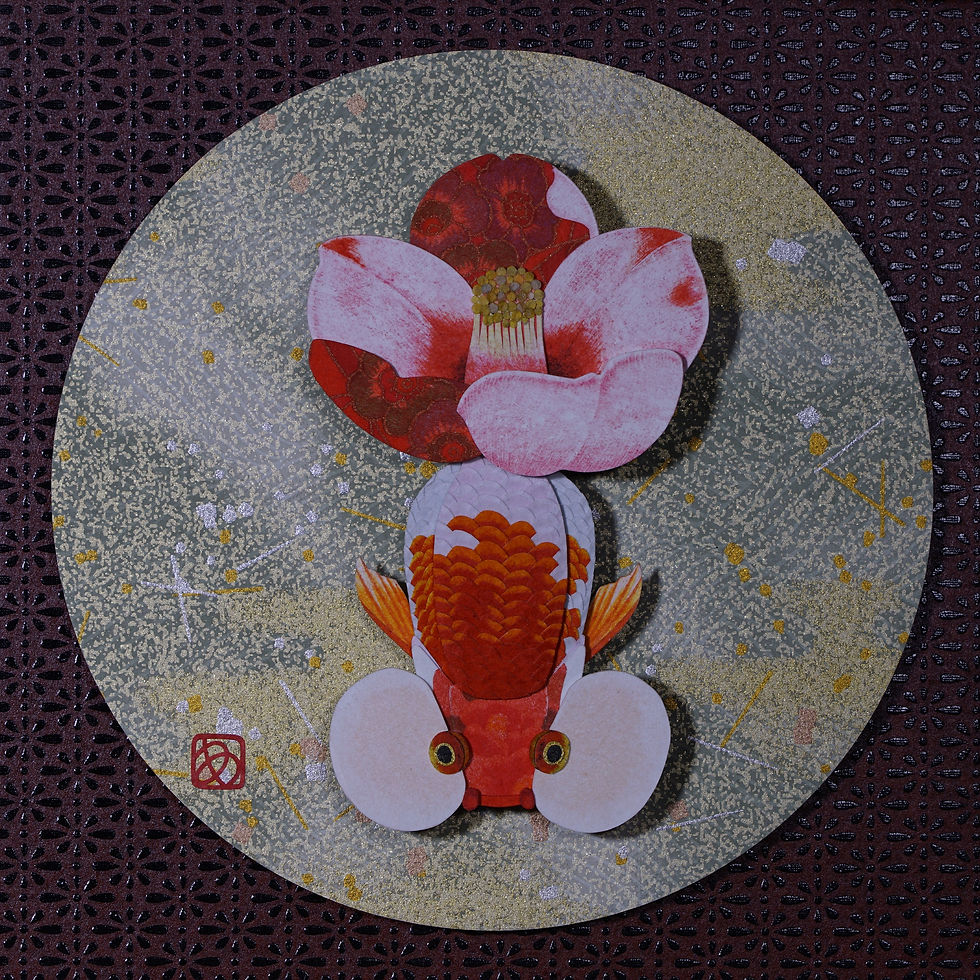 水泡眼　ーtail of flowerー（椿）