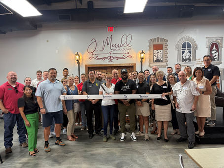 Ribbon Cutting for J. Merrill Cigar Lounge