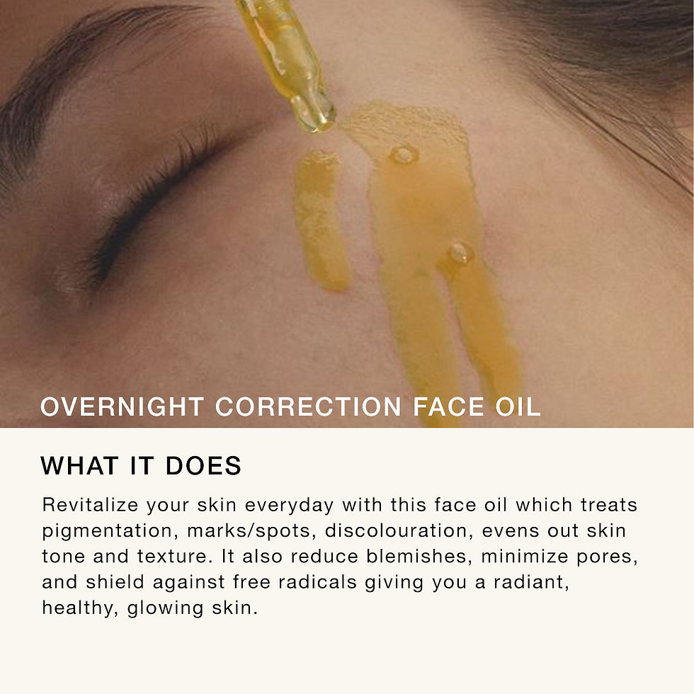 Miniatyrbild: Overnight Correction Face Oil 30ml
