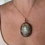 Thumbnail: Renaissance reliquary pendant in silver and glass