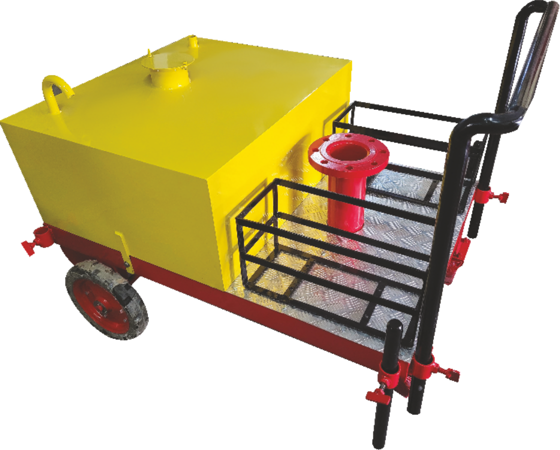 TROLLEY FOR WATER CUM FOAM MONITOR