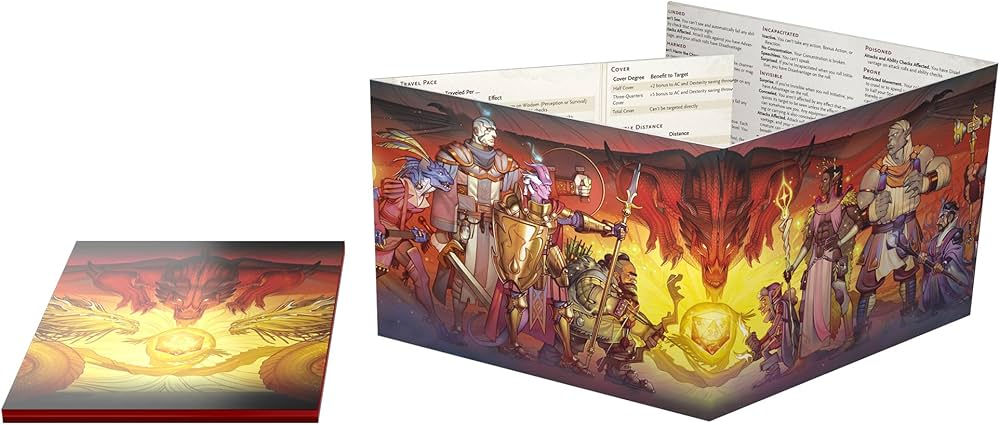 Dungeons & Dragons DM screen 2024