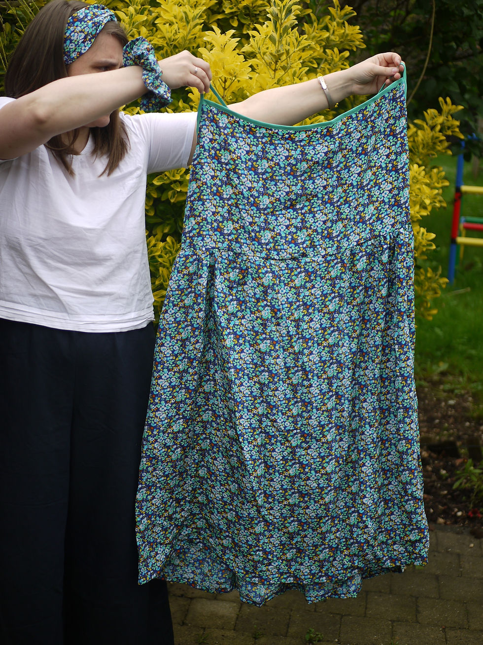 Miniature : Robe fluide en soie