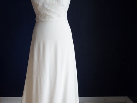 J'ai cousu une robe de mariée "écoresponsable"