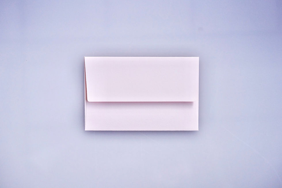 ミニカード用封筒 ピンク