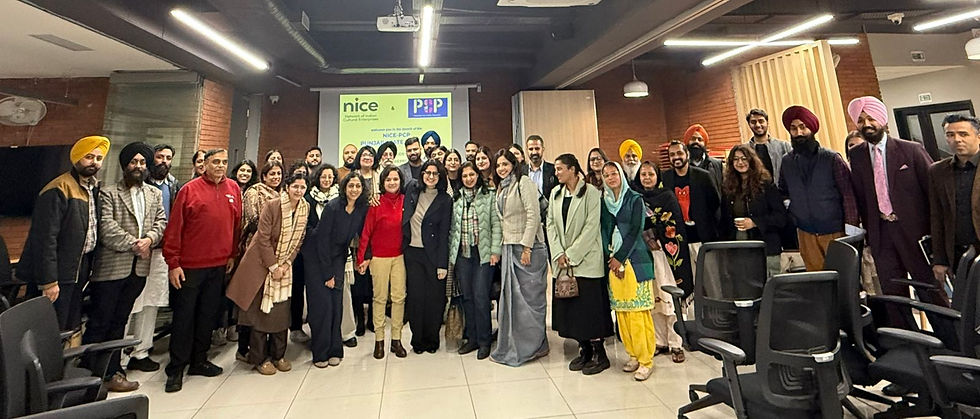 What happened at the NICE-PCP Punjab State Chapter Launch Event?