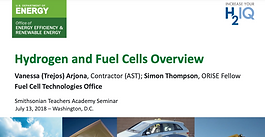 Hydrogen and Fuel Cells Overview