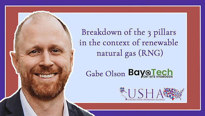 Breakdown of the 3 pillars in the context of renewable natural gas (RNG)