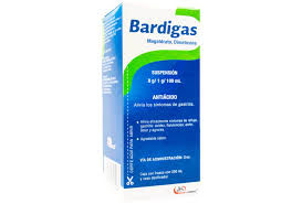 BARDIGAS 8G/1G/100 ML SUSPENSIÓN C/250ML (MAGALDRATO 8G/DIMETICONA 1G SUSP)…