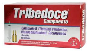 TRIBEDOCE COMPUESTO C/3INY C/3AMP (COMPLEJO B 100MG/ DICLOFENACO 75MG) BRULUART