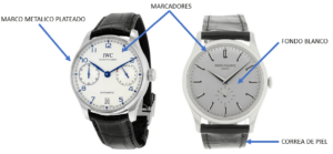 Reloj de vestir caracteristicas