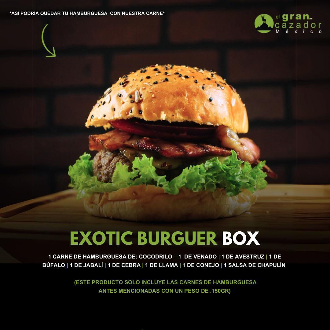 BOX EXOTIC BURGUER