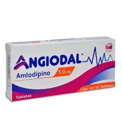 ANGIODAL 5MG  C/10 TABS (AMLODIPINO 5MG TAB) BIOMEP