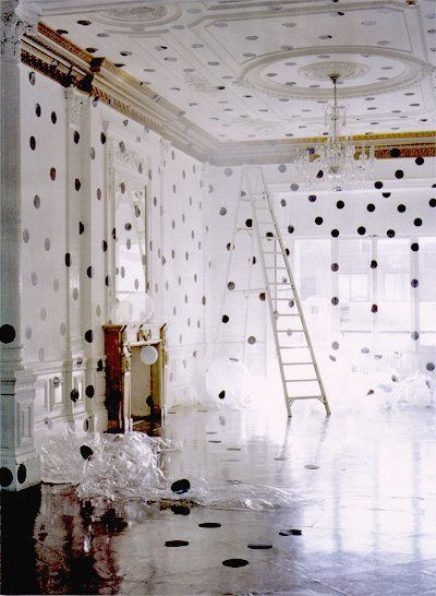 dots as interior art.
