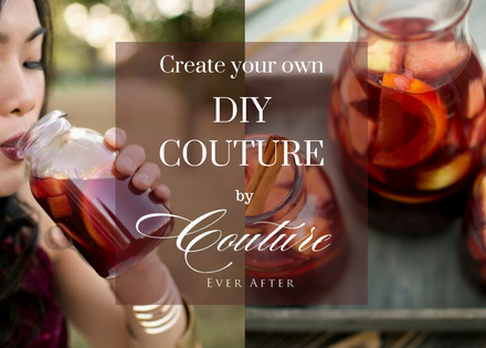 DIY COUTURE // APPLE CIDER SANGRIA