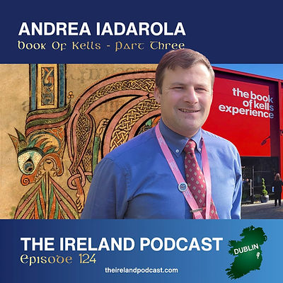 Episode 124 is the third and final episode of the 2024 series celebrating the Book of Kells that was recorded on at Trinity College, Dublin.