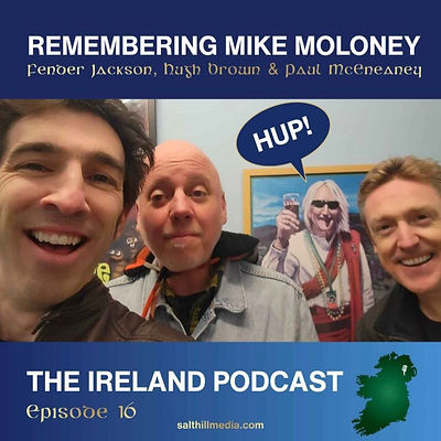 Episode 16 is a celebration of the life of Mike Moloney with Hugh Brown and Paul McEneaney joining Fender Jackson where they discuss studying Performing.