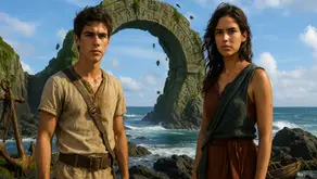 Isaac and Sadina at the Labyrinth Arch – Chapter-by-chapter Summary of The Maze Cutter