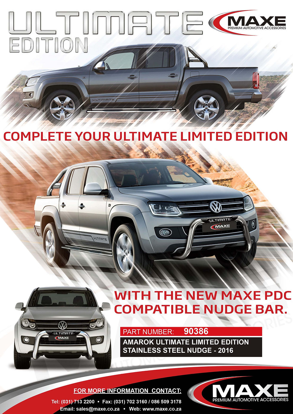 Amarok Ultimate Limited Edition Nudge Brochure 2016